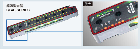 超薄型光柵 SF4C SERIES