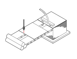 Checking of printer feed paper