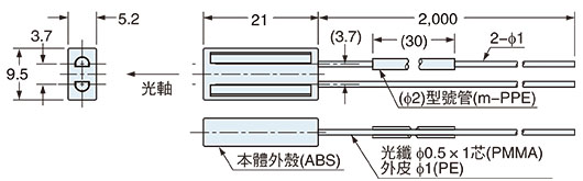 FR-KZ50H　光纖