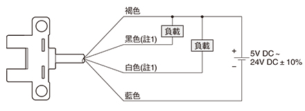 NPN輸出型 連接圖