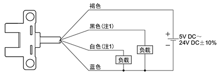 PNP輸出型 連接圖