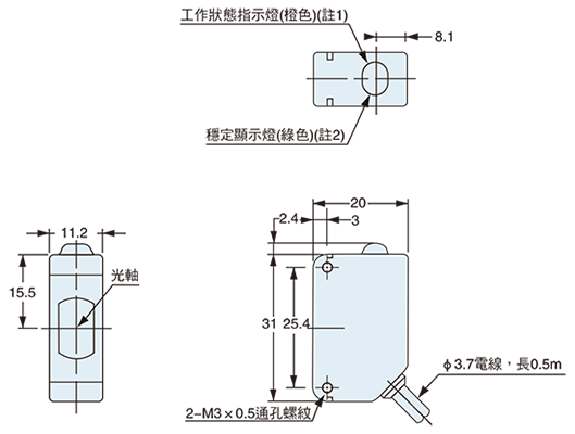 投光器