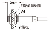 檢測頭:LS-H101□安裝