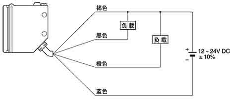 連接圖 對照型·投光器