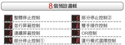 ８個預設邏輯