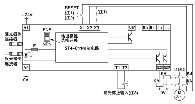 PNP輸出使用時